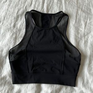 Lululemon mesh crop top